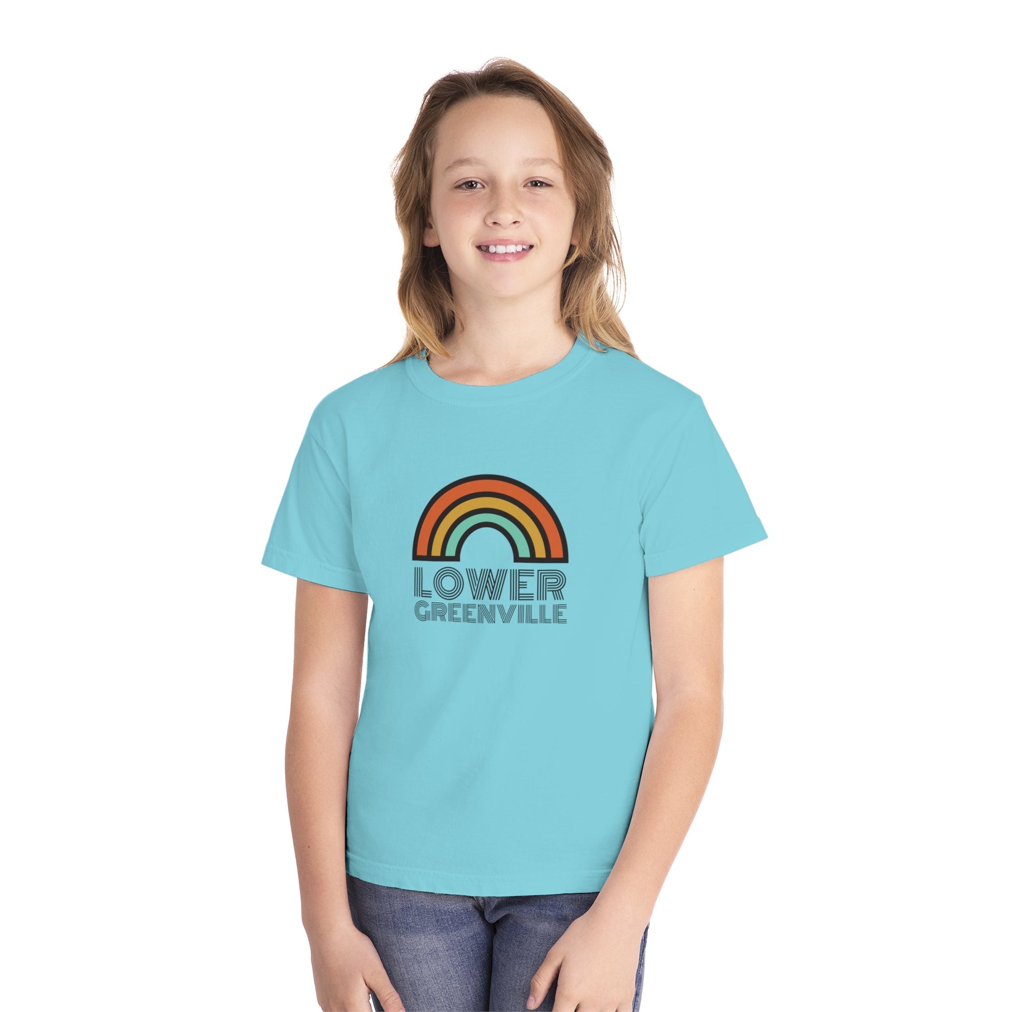 Rainbow Lower Greenville Youth T-shirt - Friends of Lower Greenville