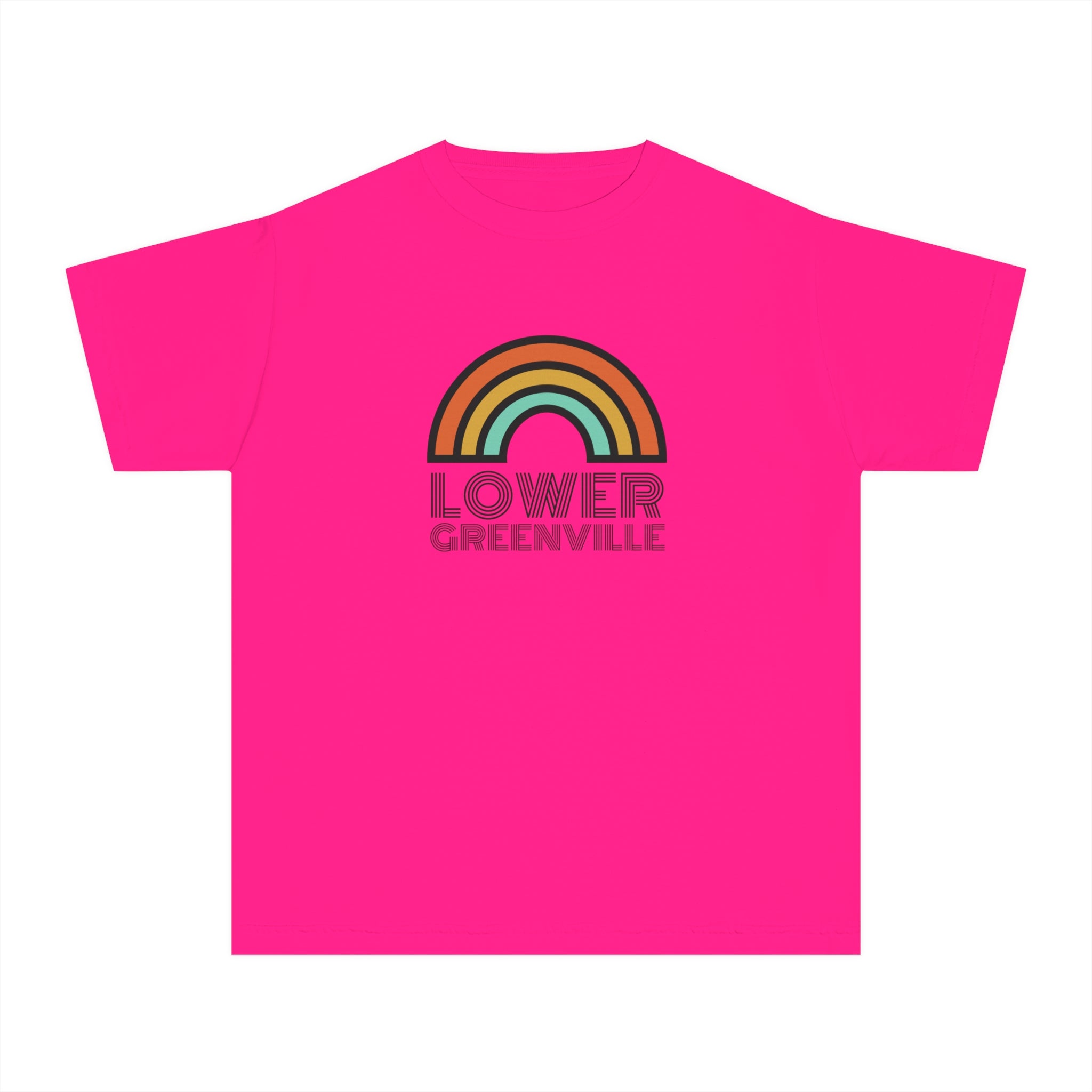 Rainbow Lower Greenville Youth T-shirt - Friends of Lower Greenville
