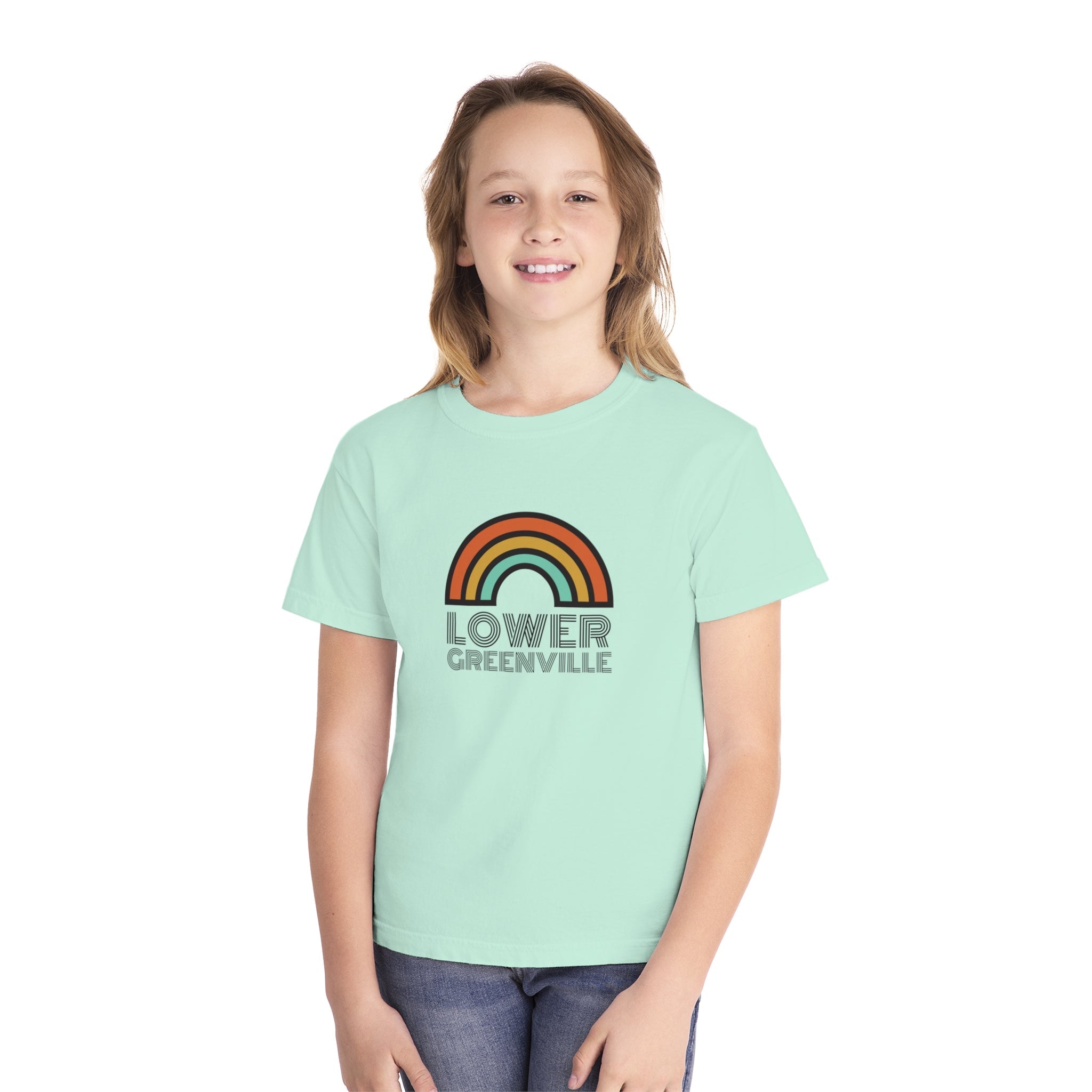 Rainbow Lower Greenville Youth T-shirt - Friends of Lower Greenville