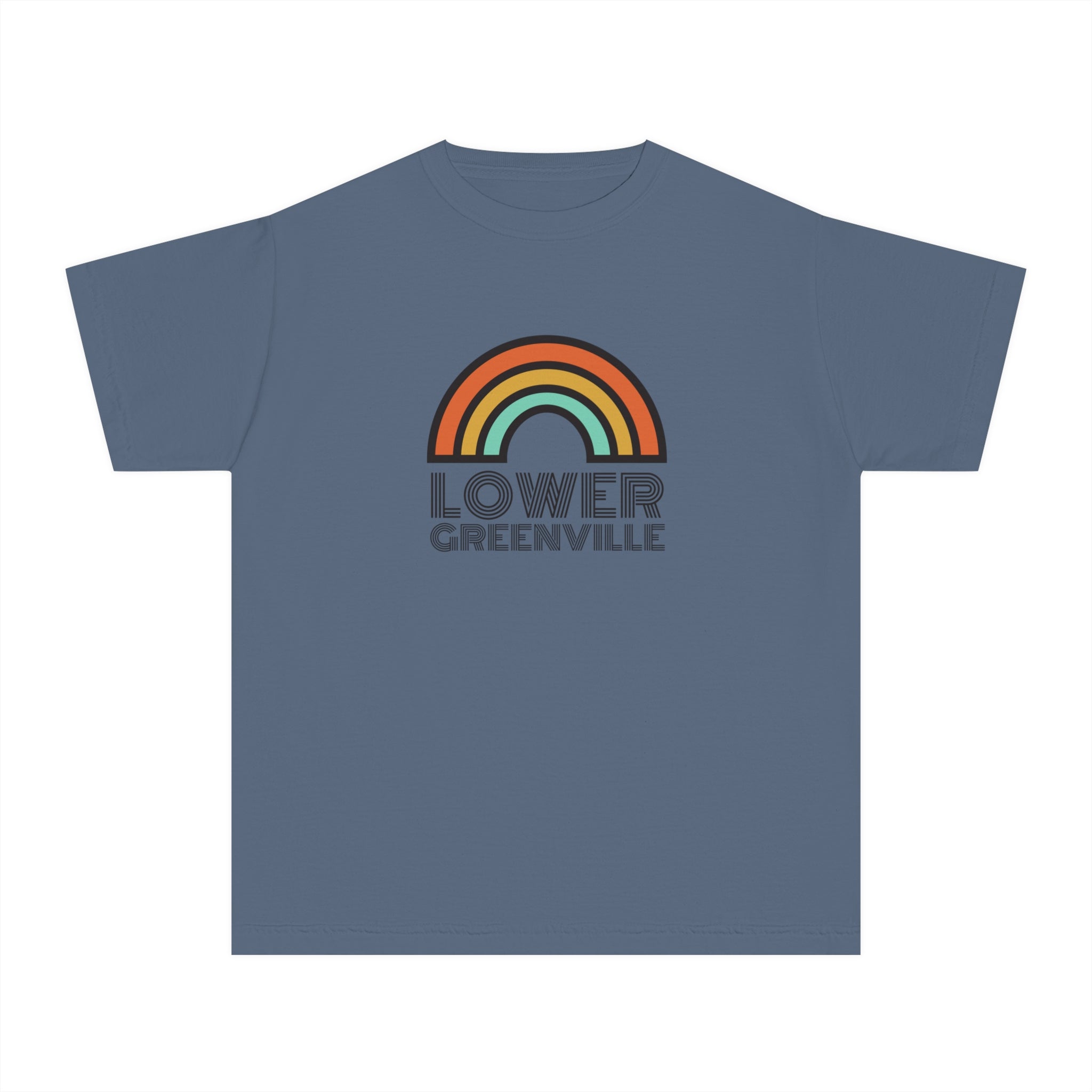 Rainbow Lower Greenville Youth T-shirt - Friends of Lower Greenville
