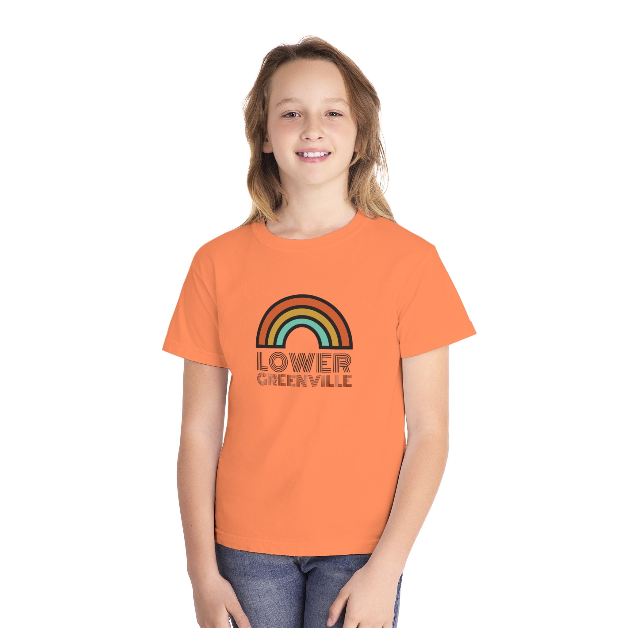 Rainbow Lower Greenville Youth T-shirt - Friends of Lower Greenville