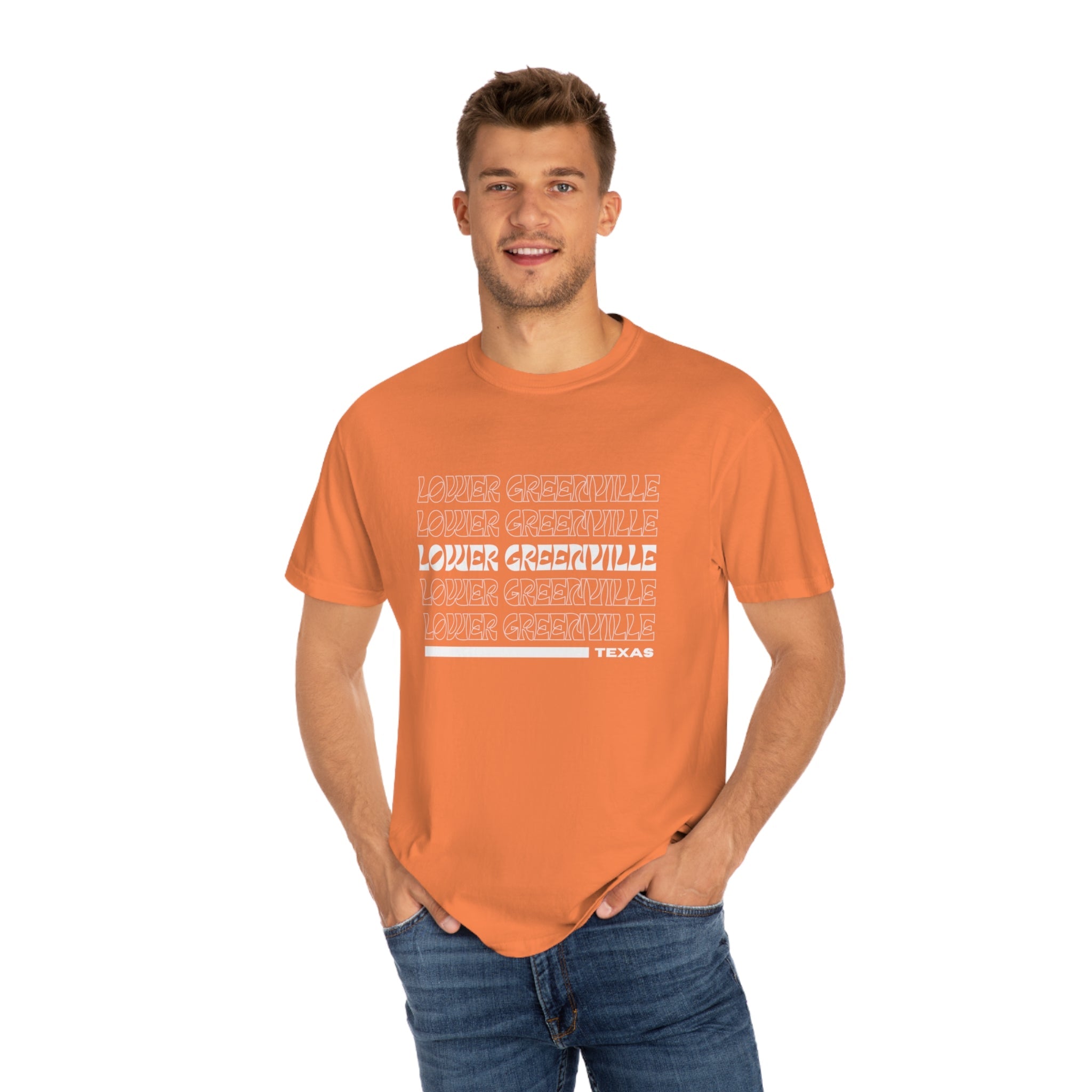 Retro Vibe Lower Greenville T-shirt - Friends of Lower Greenville