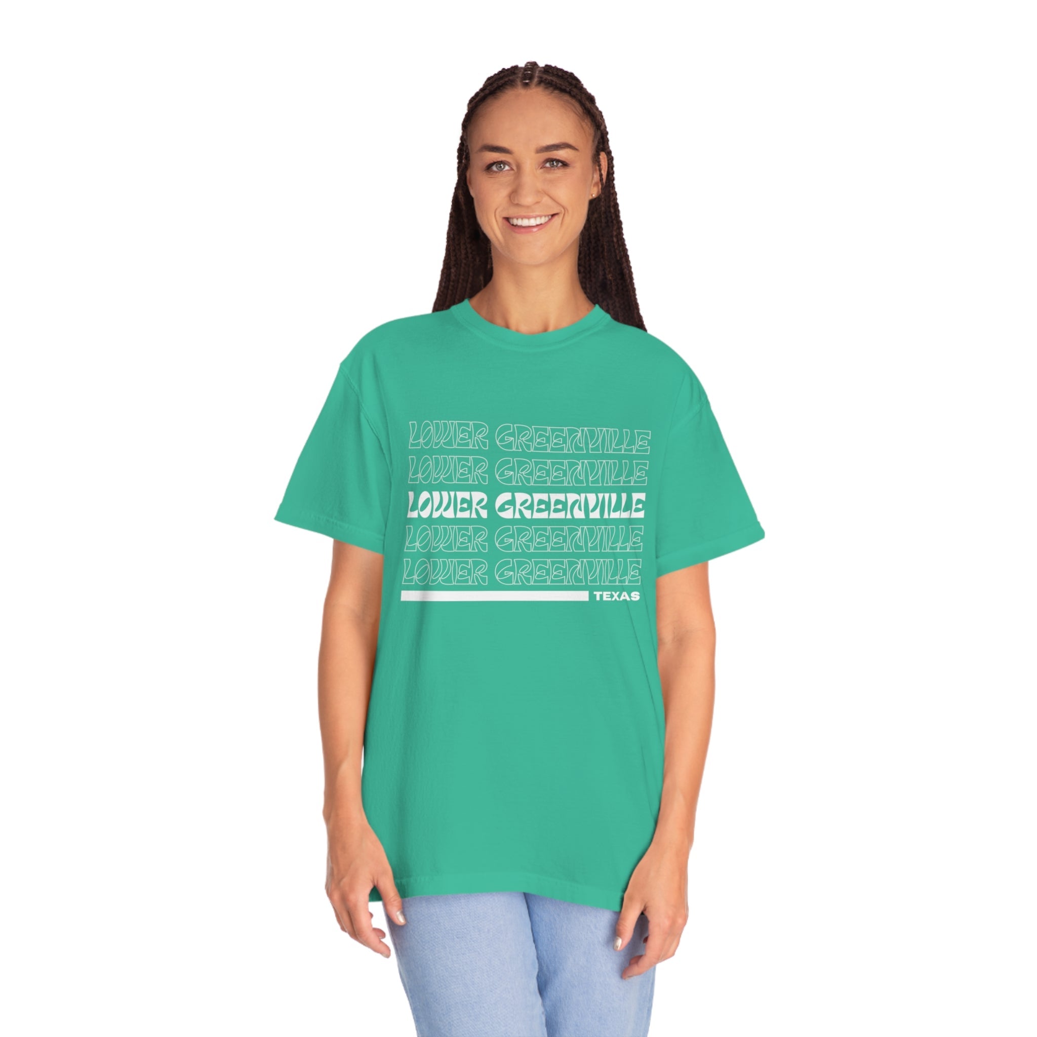 Retro Vibe Lower Greenville T-shirt - Friends of Lower Greenville