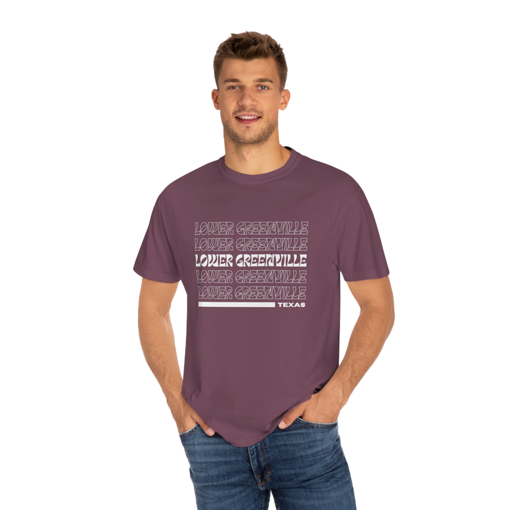 Retro Vibe Lower Greenville T-shirt - Friends of Lower Greenville