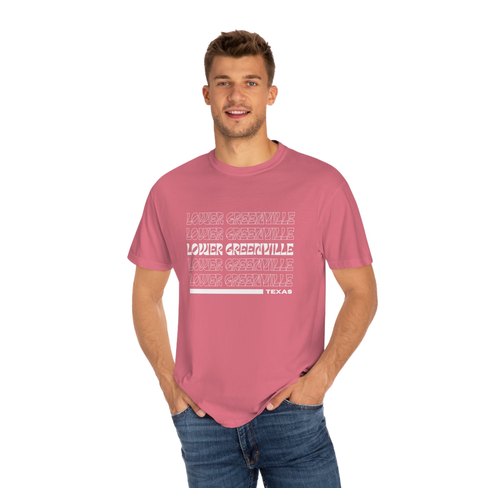 Retro Vibe Lower Greenville T-shirt - Friends of Lower Greenville