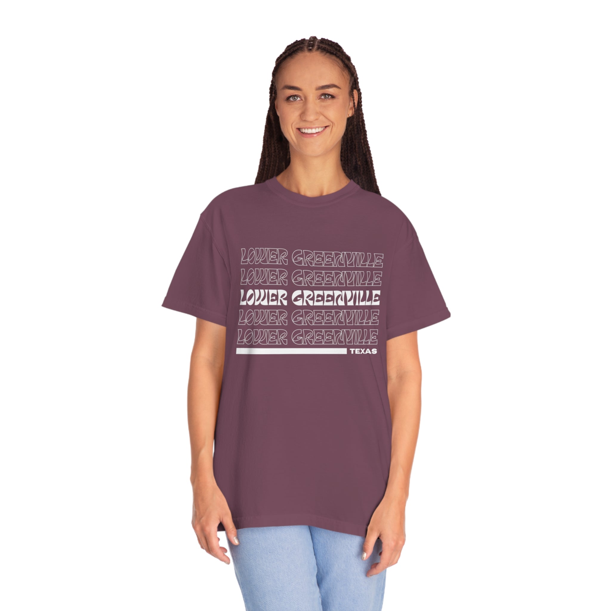 Retro Vibe Lower Greenville T-shirt - Friends of Lower Greenville