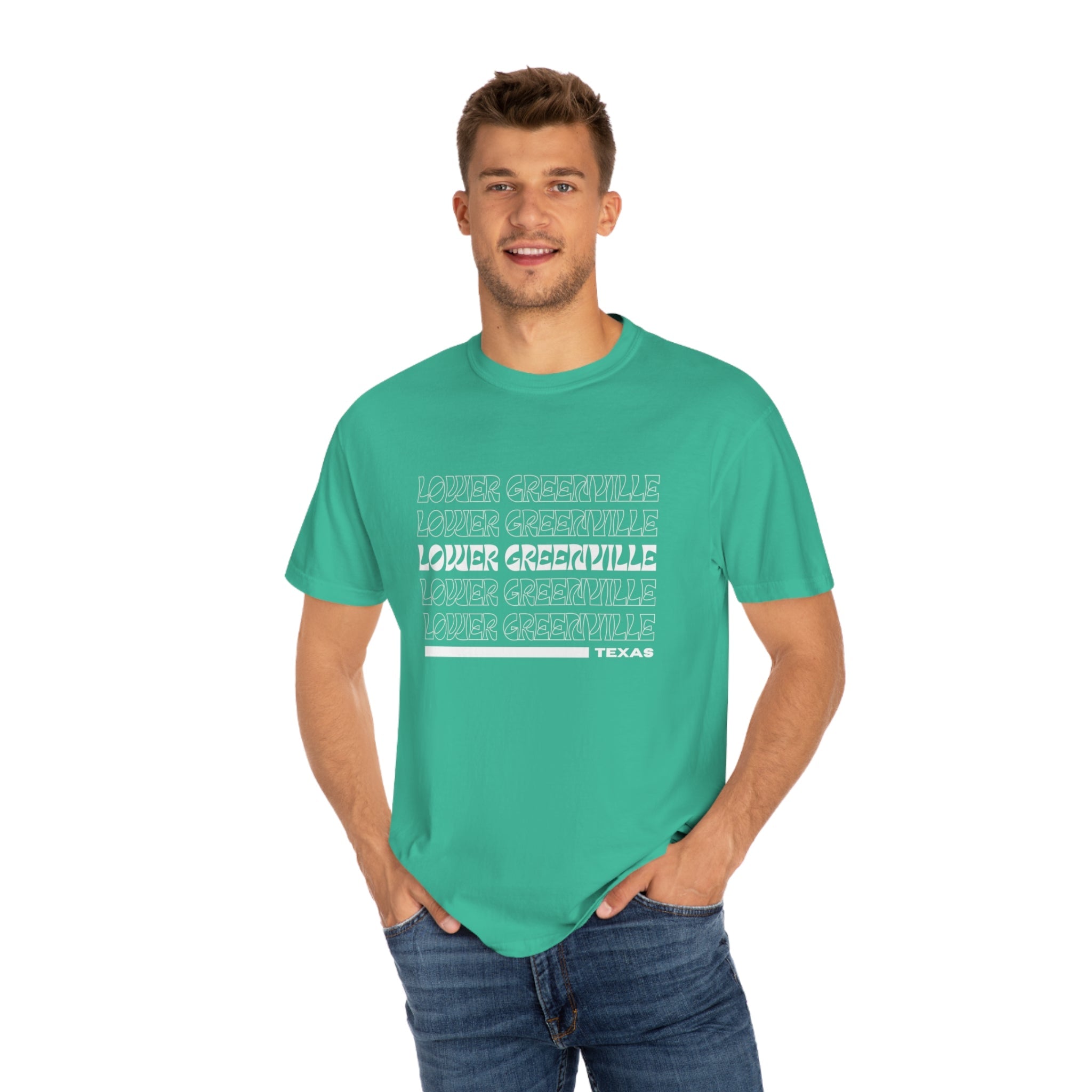 Retro Vibe Lower Greenville T-shirt - Friends of Lower Greenville