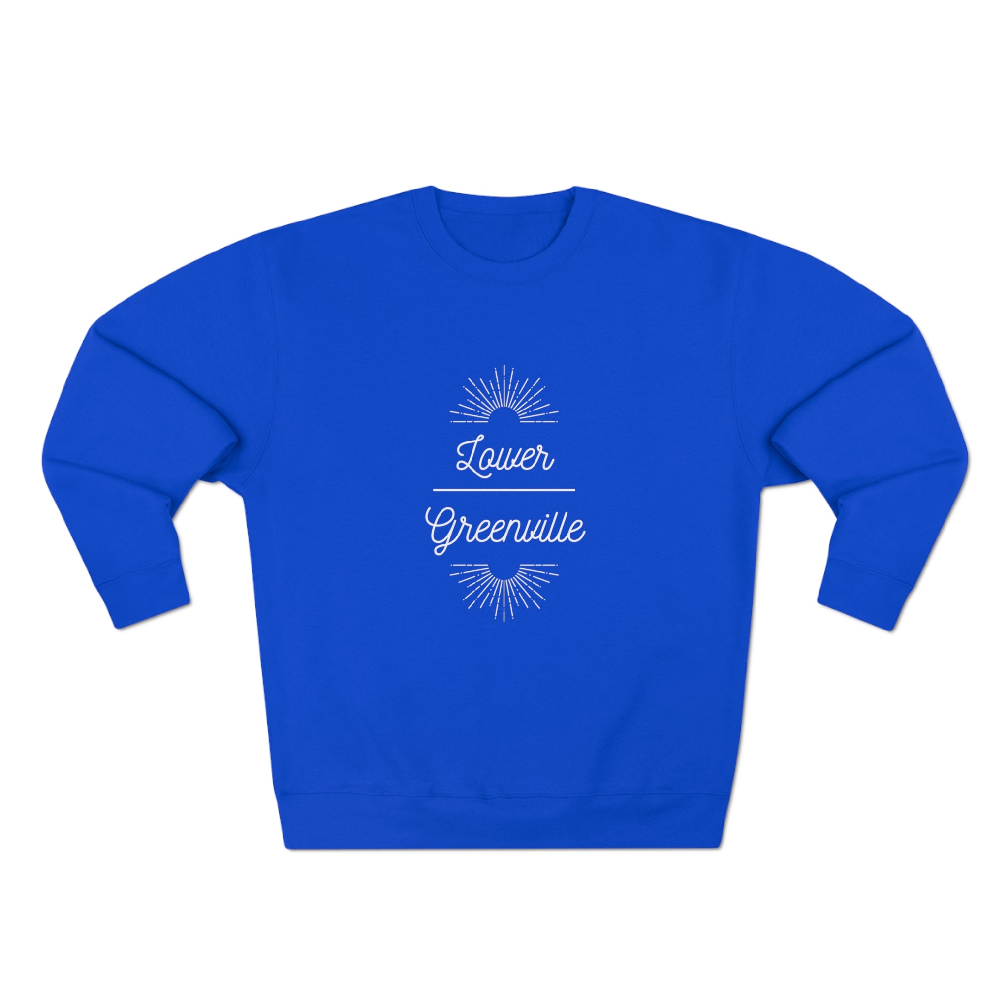 Art Deco Lower Greenville Crewneck Sweatshirt - Friends of Lower Greenville