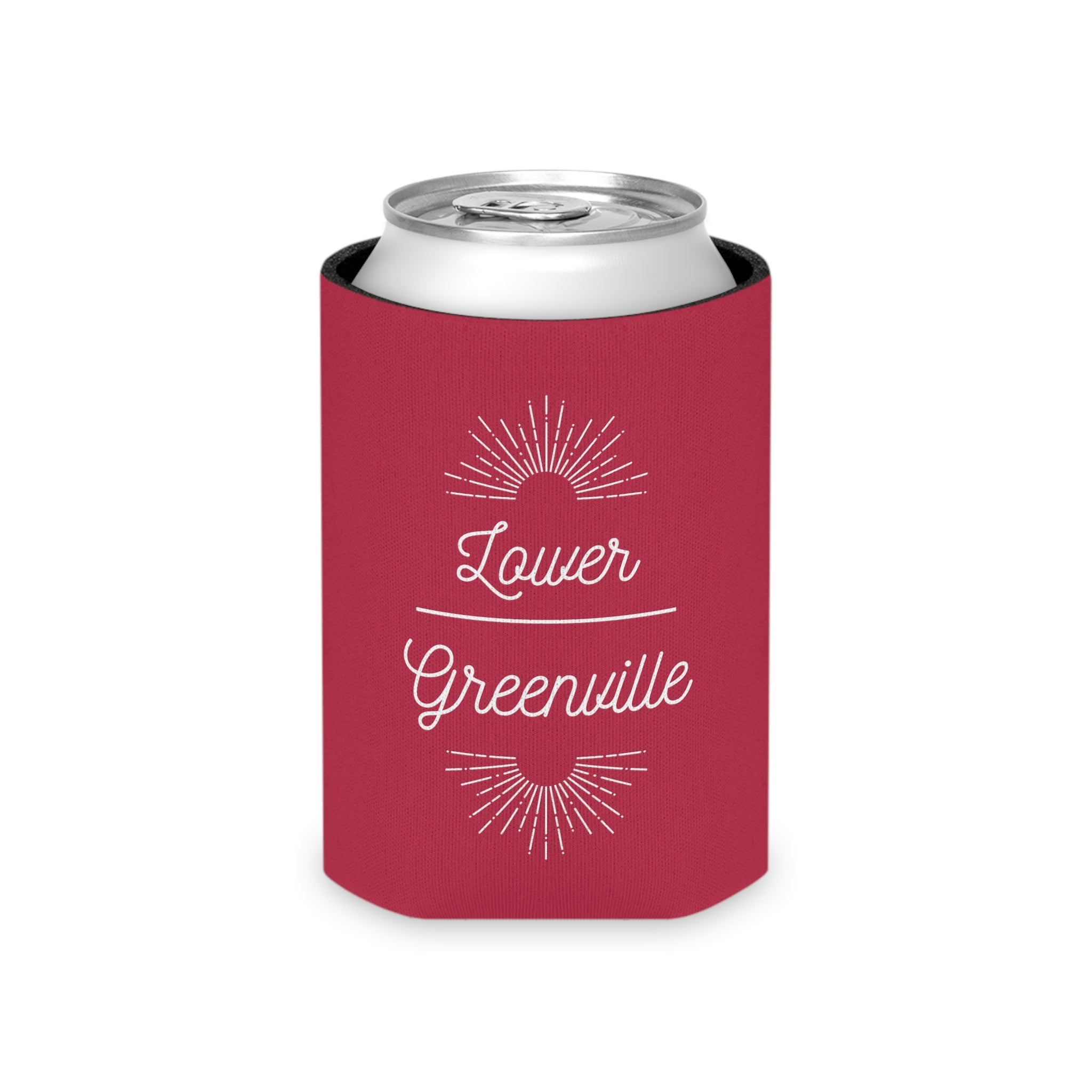 Art Deco Lower Greenville Slim and Regular Can Cooler - Friends of Lower Greenville