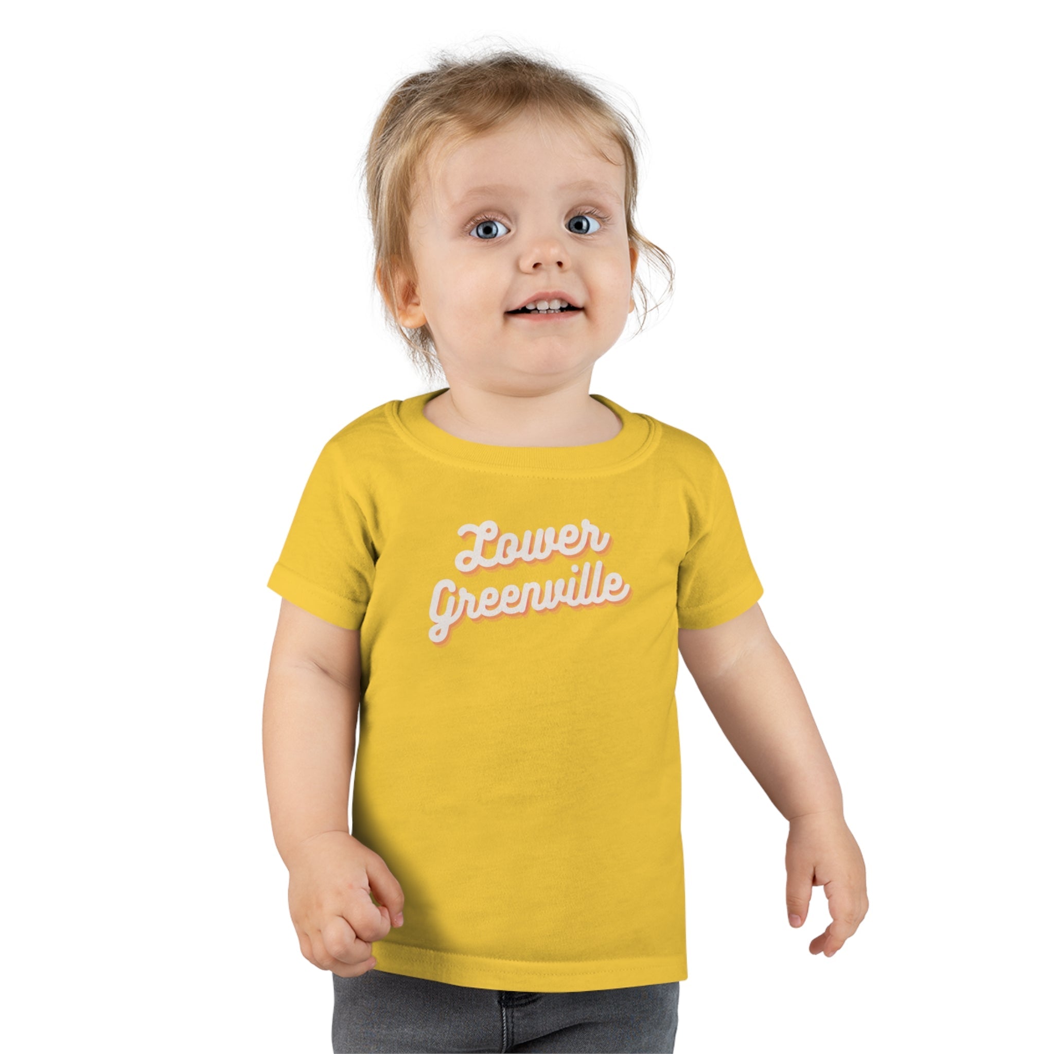 Cursive Lower Greenville Toddler T-shirt - Friends of Lower Greenville