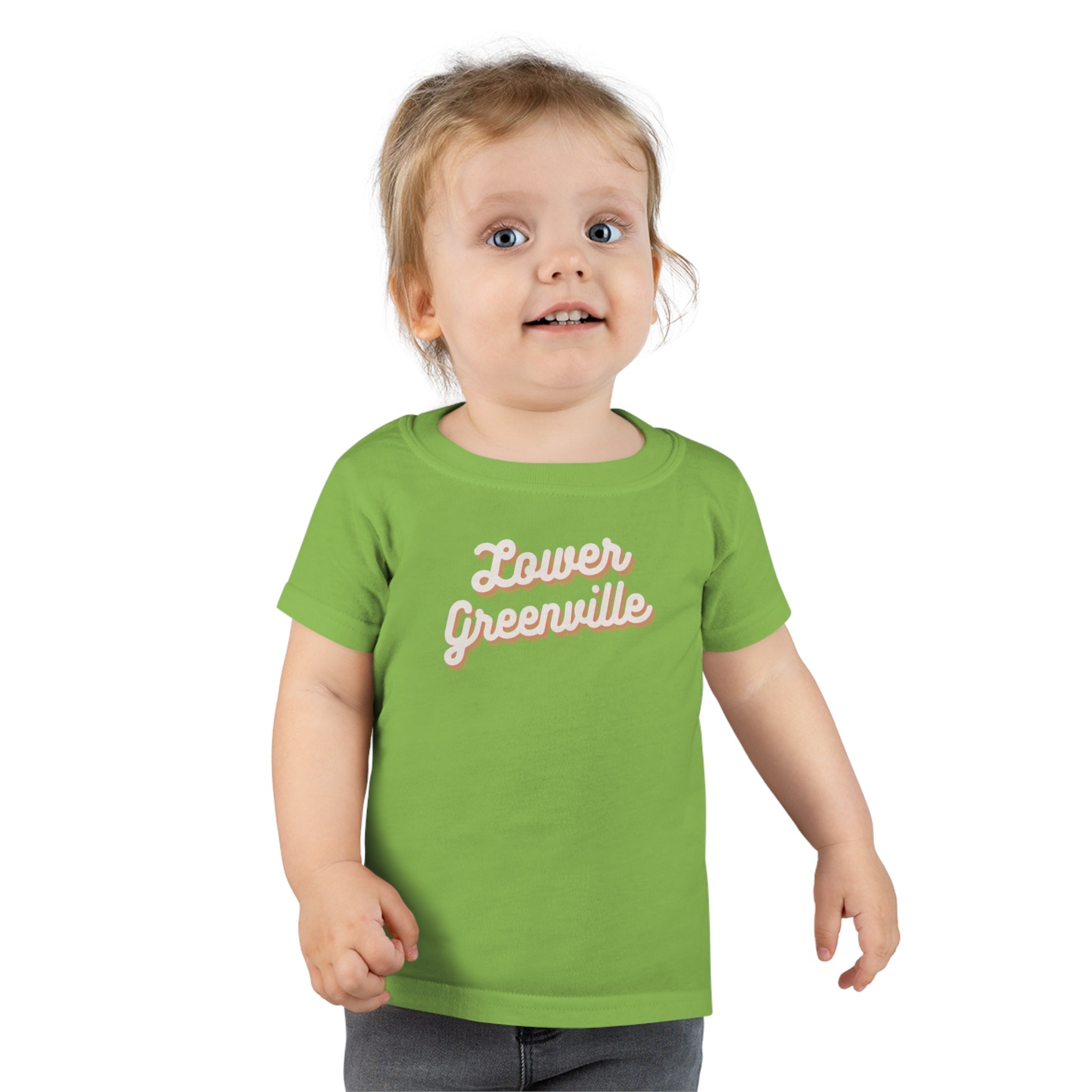 Cursive Lower Greenville Toddler T-shirt - Friends of Lower Greenville