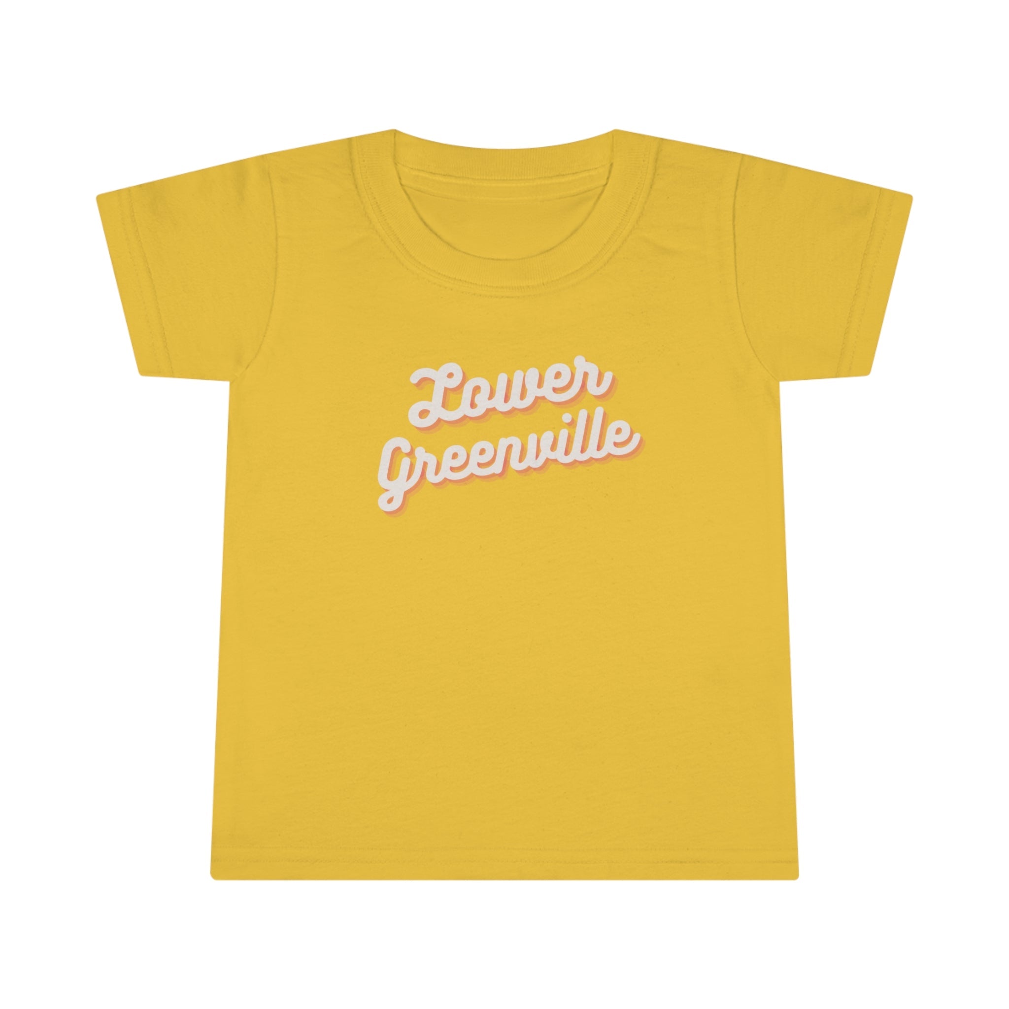 Cursive Lower Greenville Toddler T-shirt - Friends of Lower Greenville