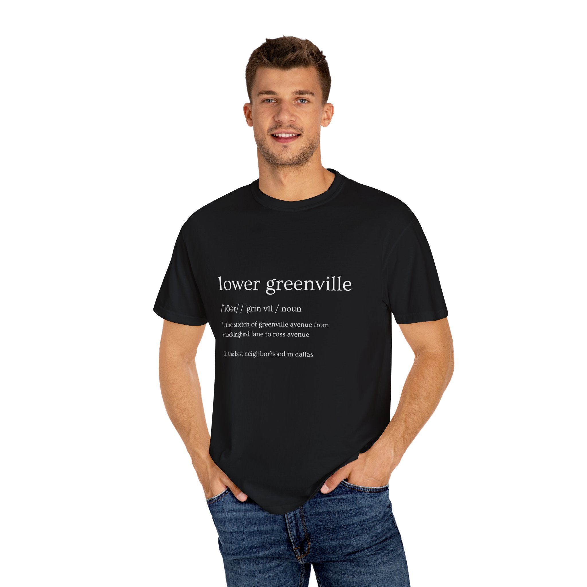 Lower Greenville Defined T-shirt - Friends of Lower Greenville