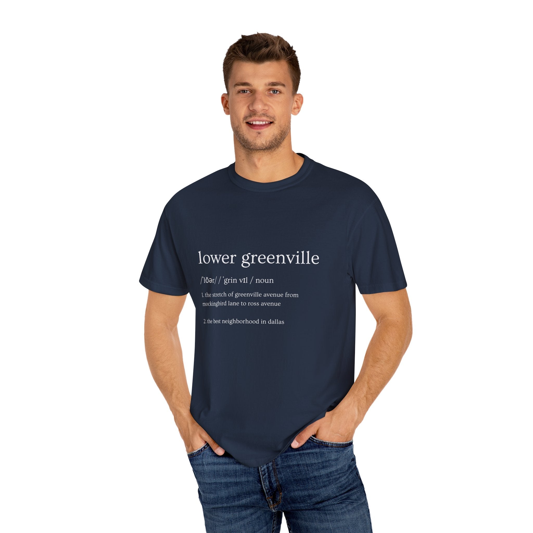 Lower Greenville Defined T-shirt - Friends of Lower Greenville