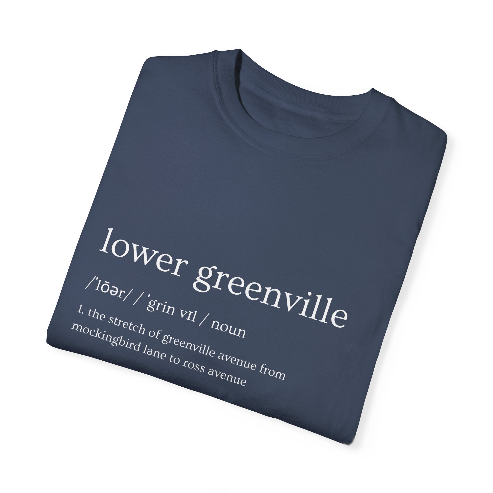 Lower Greenville Defined T-shirt - Friends of Lower Greenville