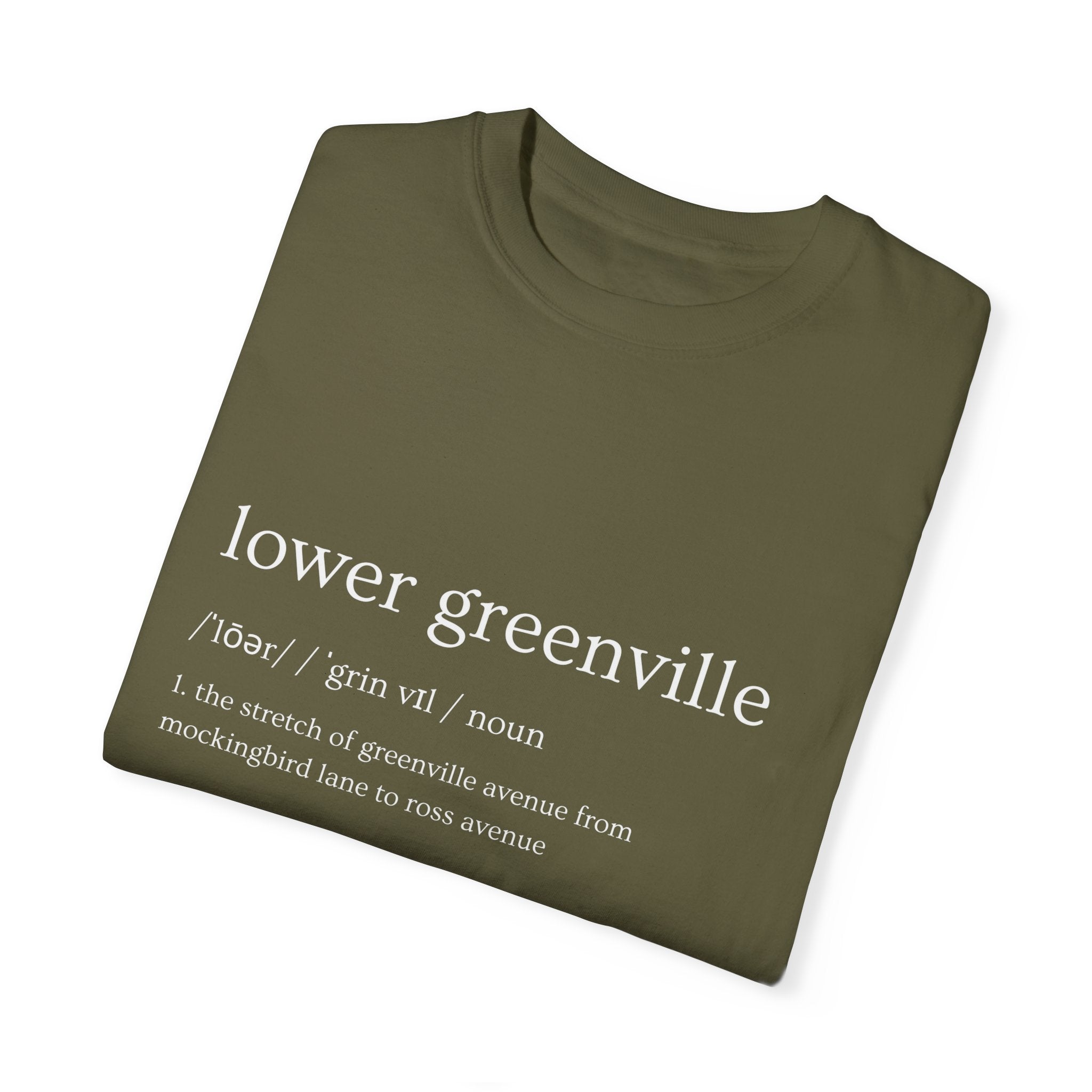 Lower Greenville Defined T-shirt - Friends of Lower Greenville