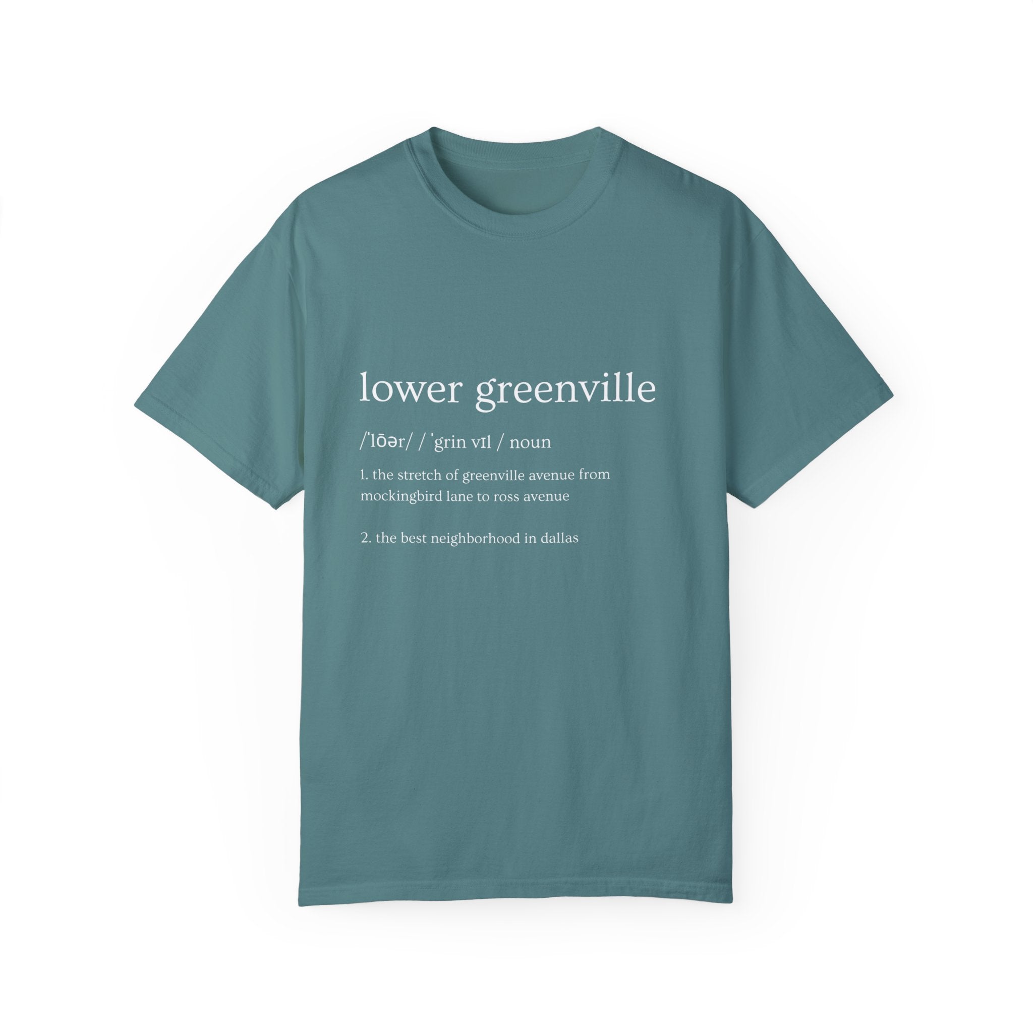 Lower Greenville Defined T-shirt - Friends of Lower Greenville