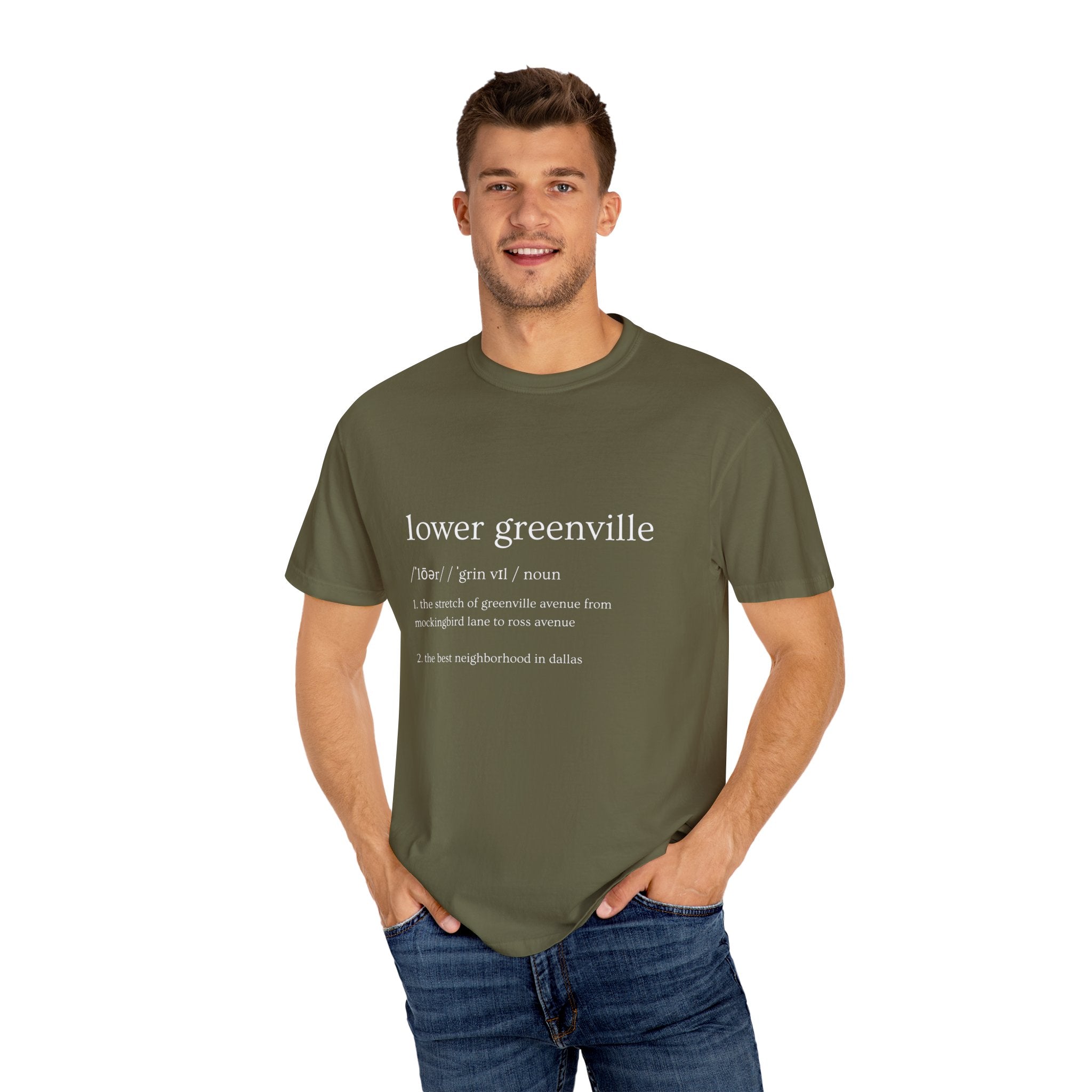 Lower Greenville Defined T-shirt - Friends of Lower Greenville