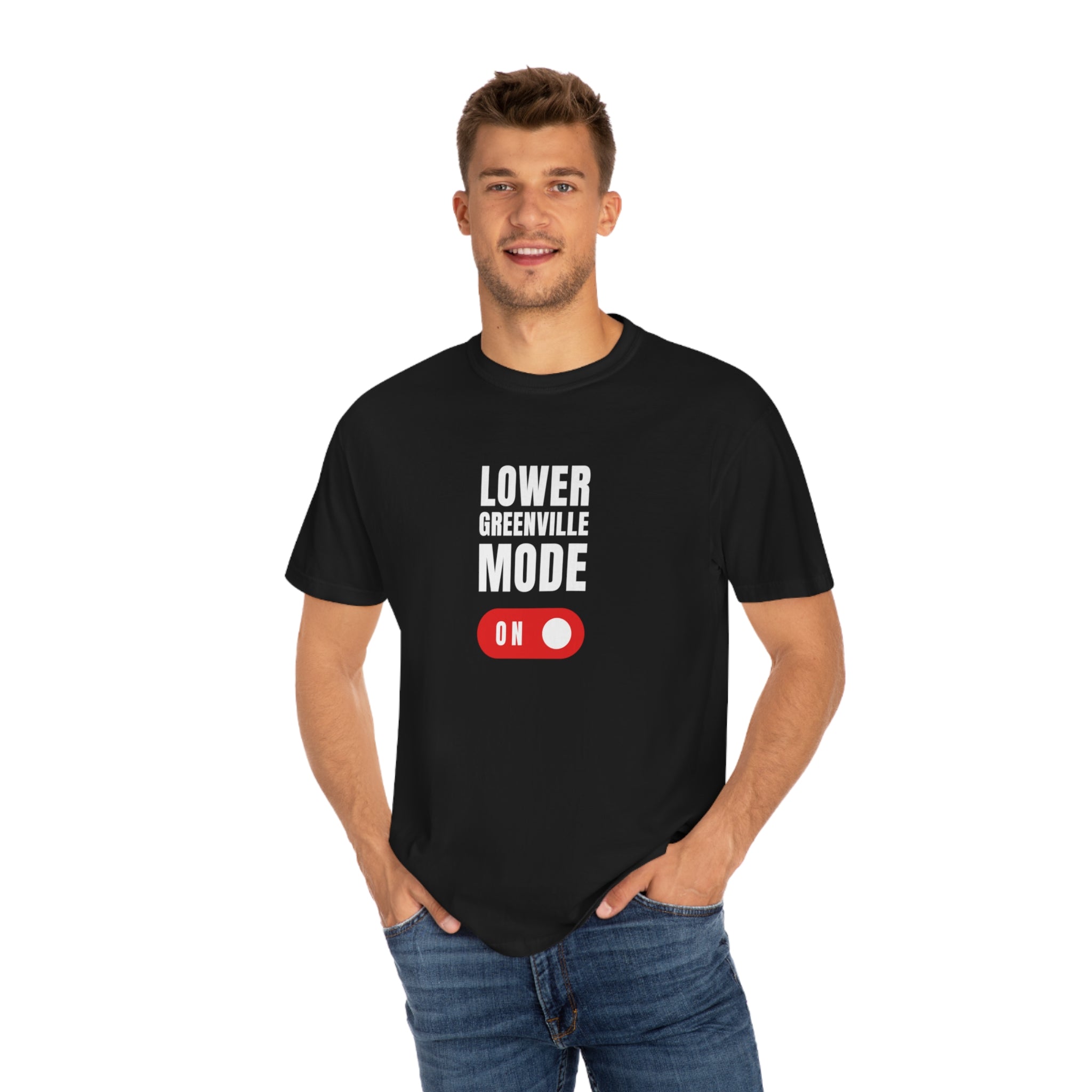 Lower Greenville Mode: ON T-shirt - Friends of Lower Greenville