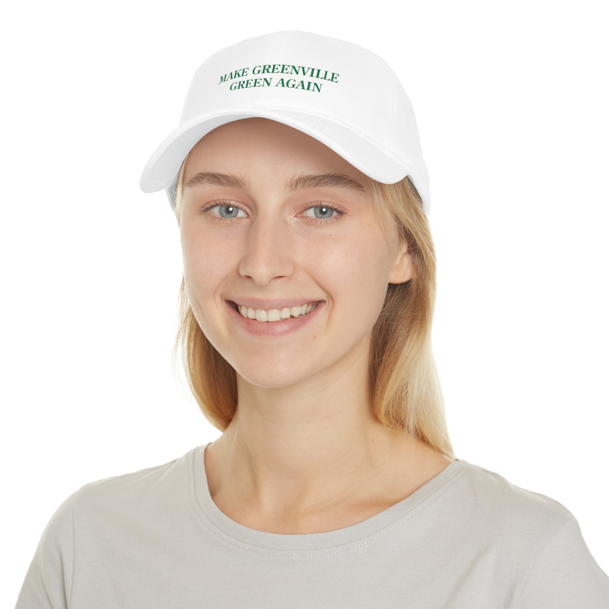 Make Greenville Green Again - Low Profile Baseball Cap - Friends of Lower Greenville