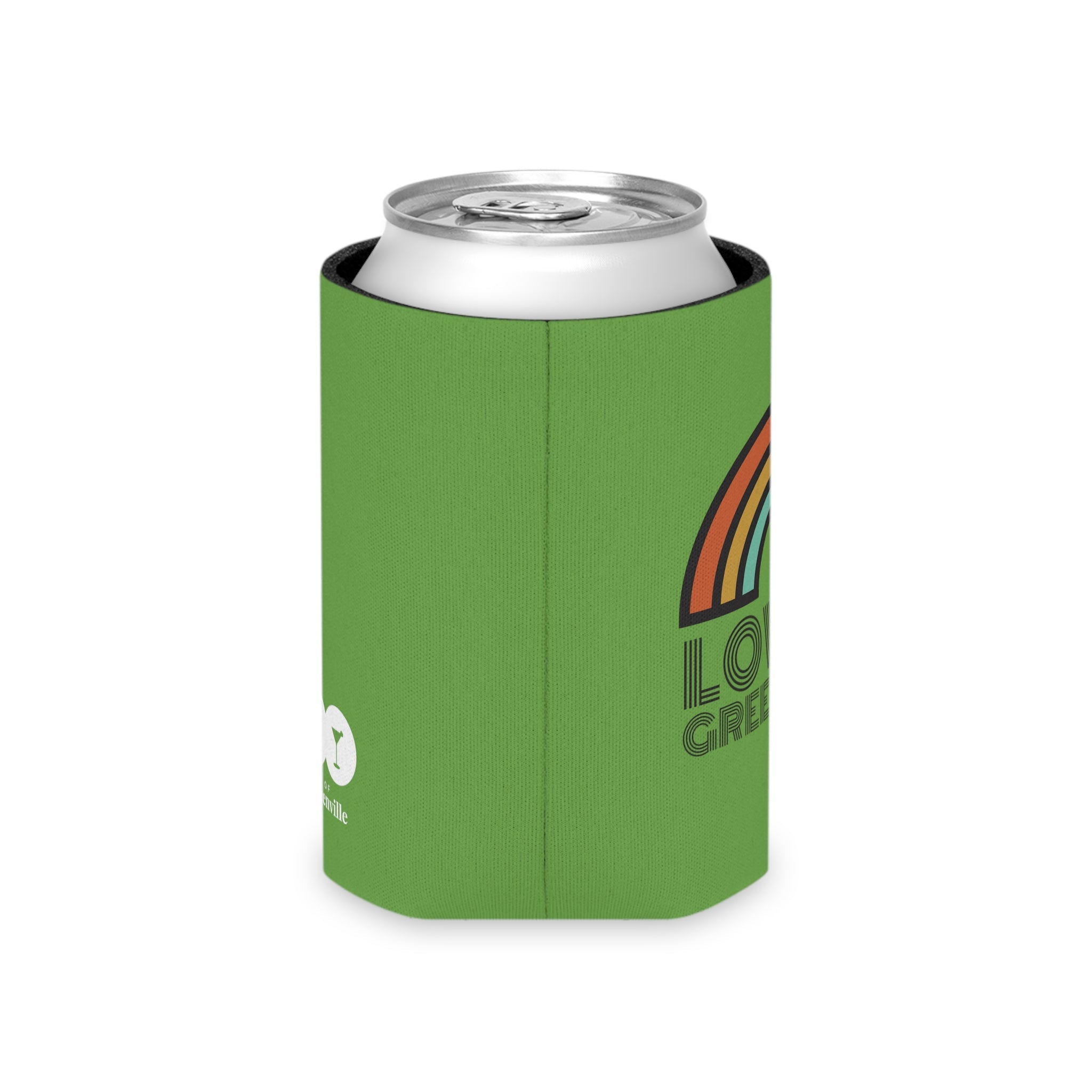 Rainbow Lower Greenville Slim and Regular Can Cooler - Friends of Lower Greenville