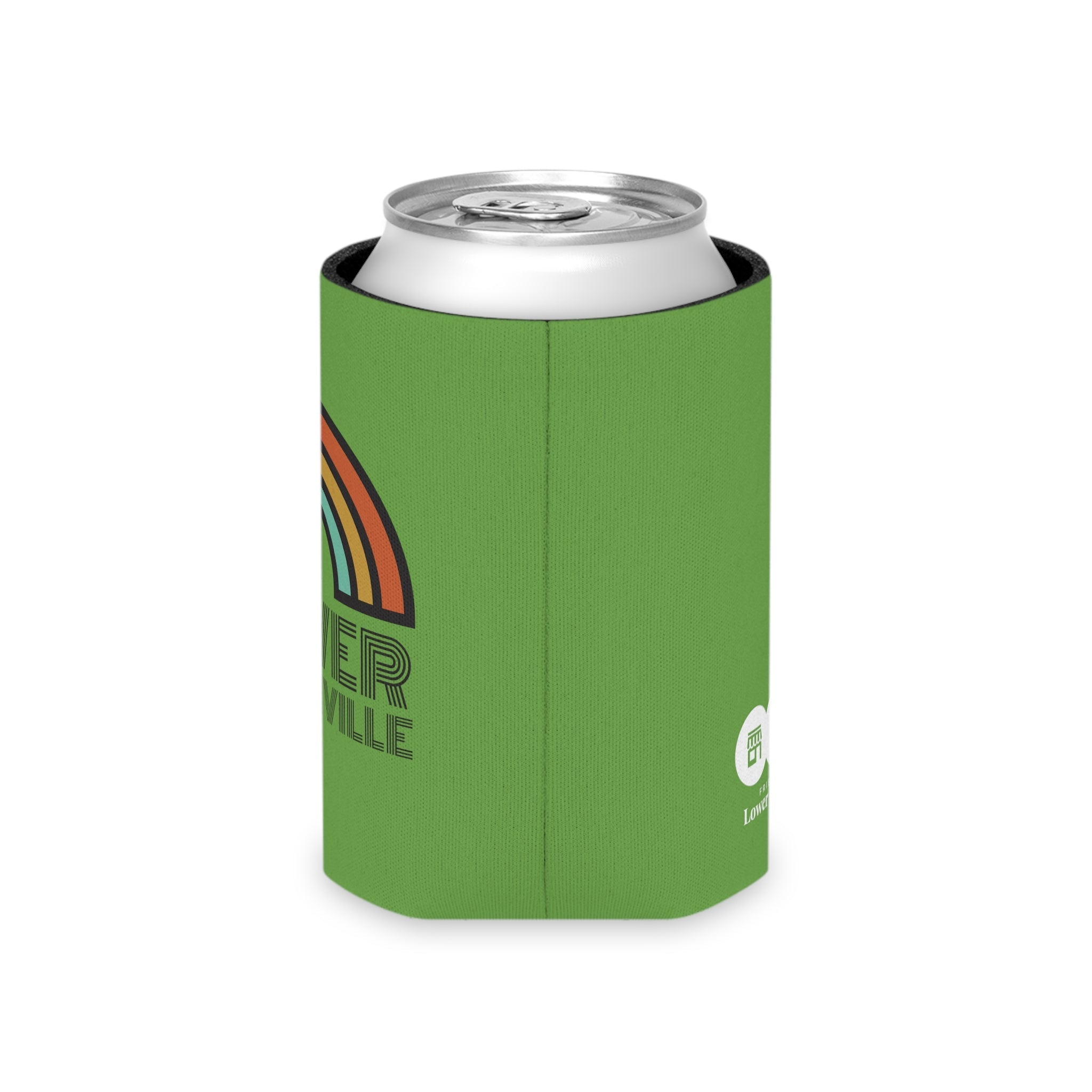 Rainbow Lower Greenville Slim and Regular Can Cooler - Friends of Lower Greenville