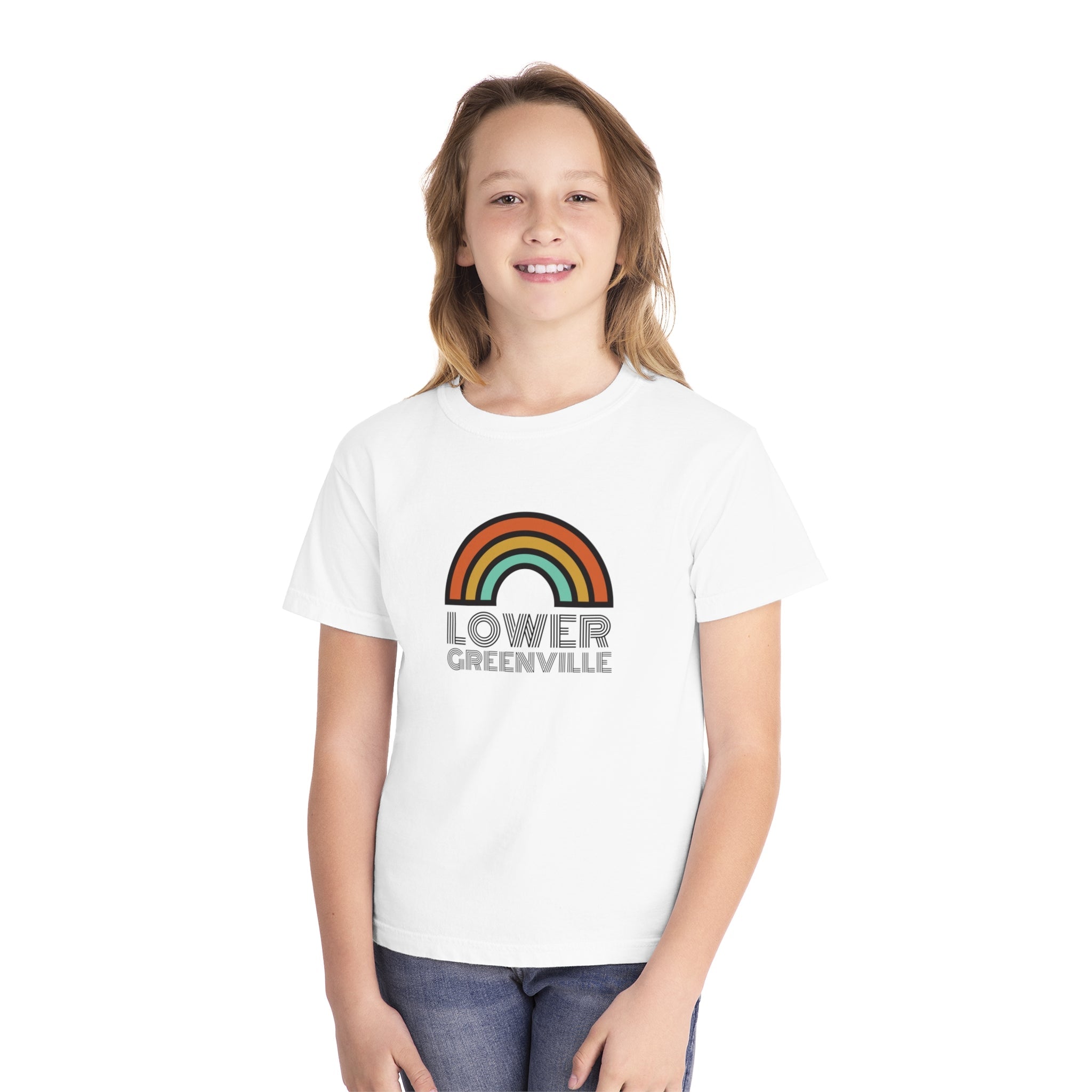 Rainbow Lower Greenville Youth T-shirt - Friends of Lower Greenville