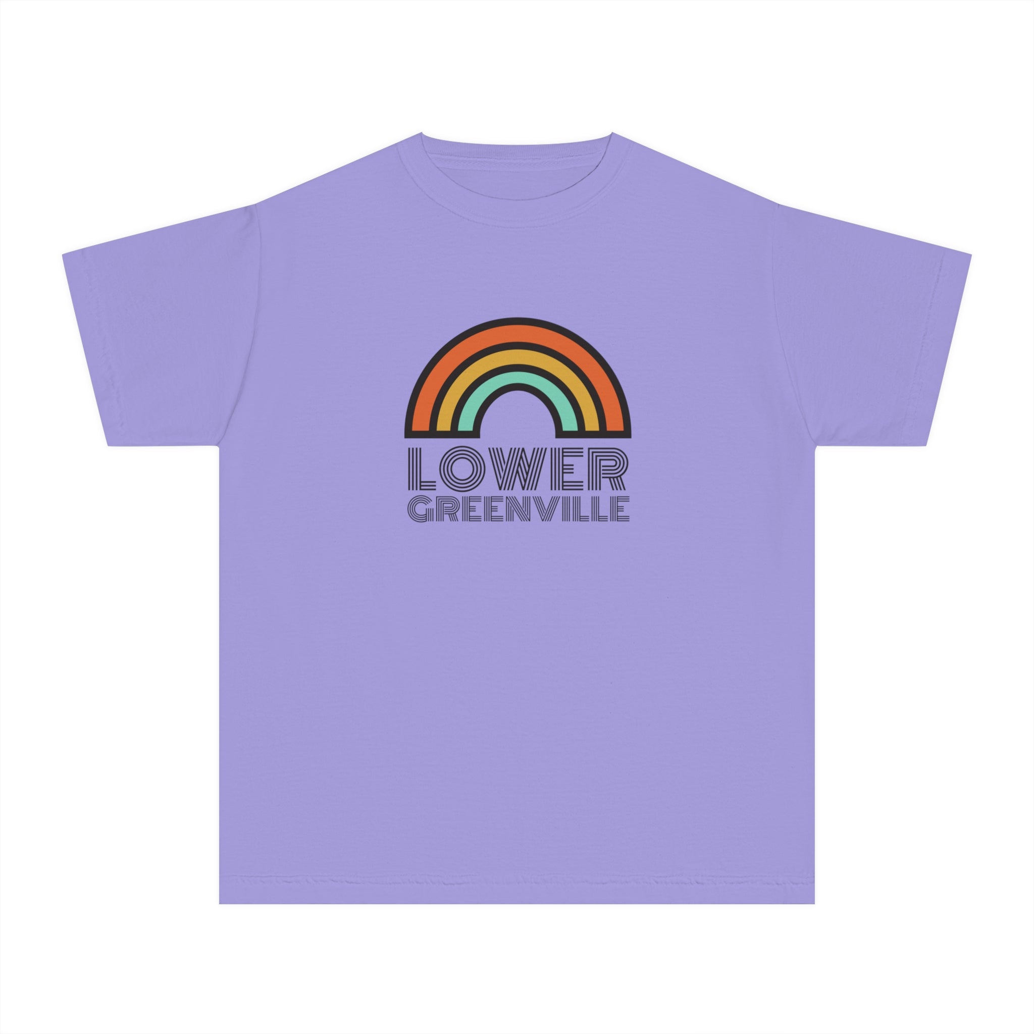 Rainbow Lower Greenville Youth T-shirt - Friends of Lower Greenville