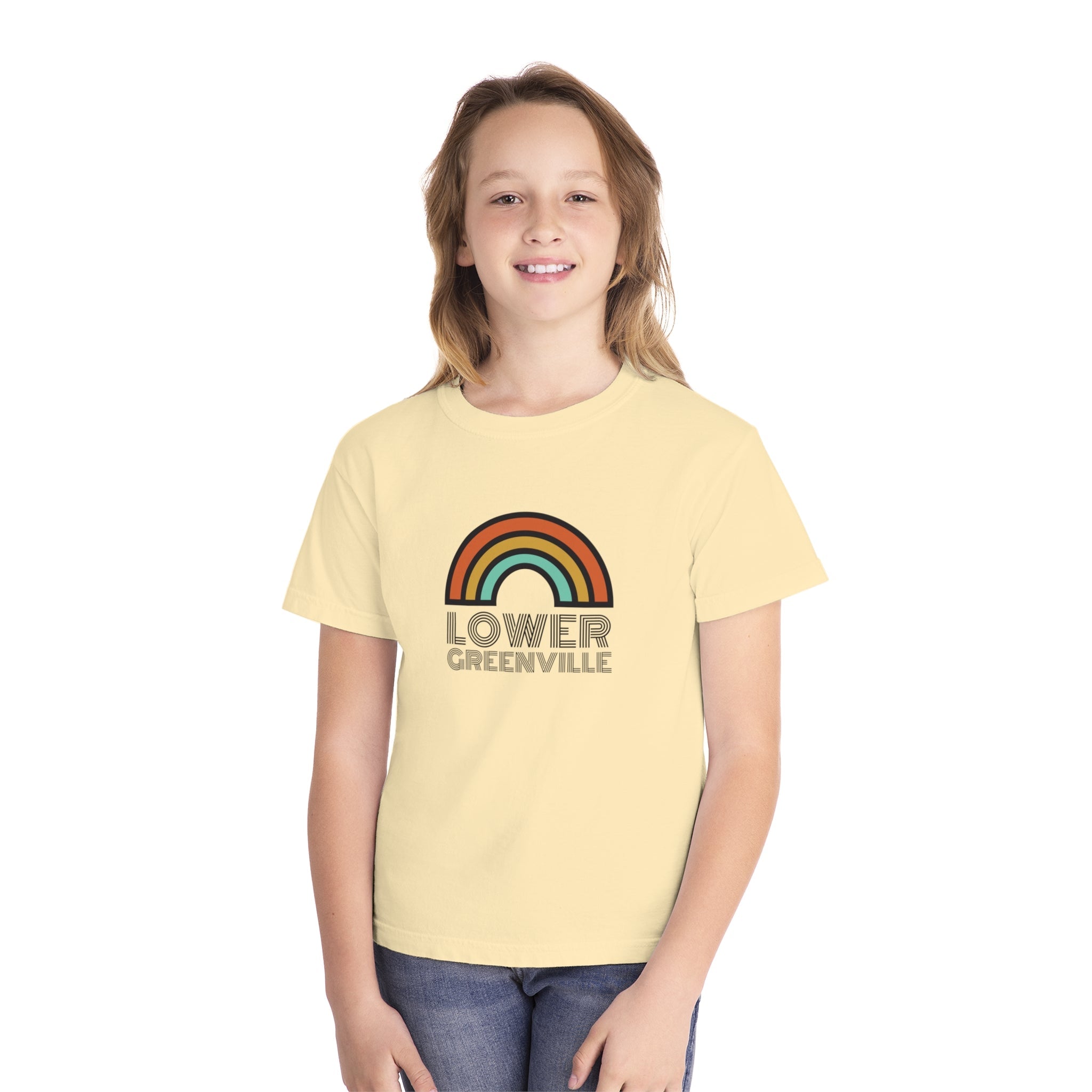 Rainbow Lower Greenville Youth T-shirt - Friends of Lower Greenville