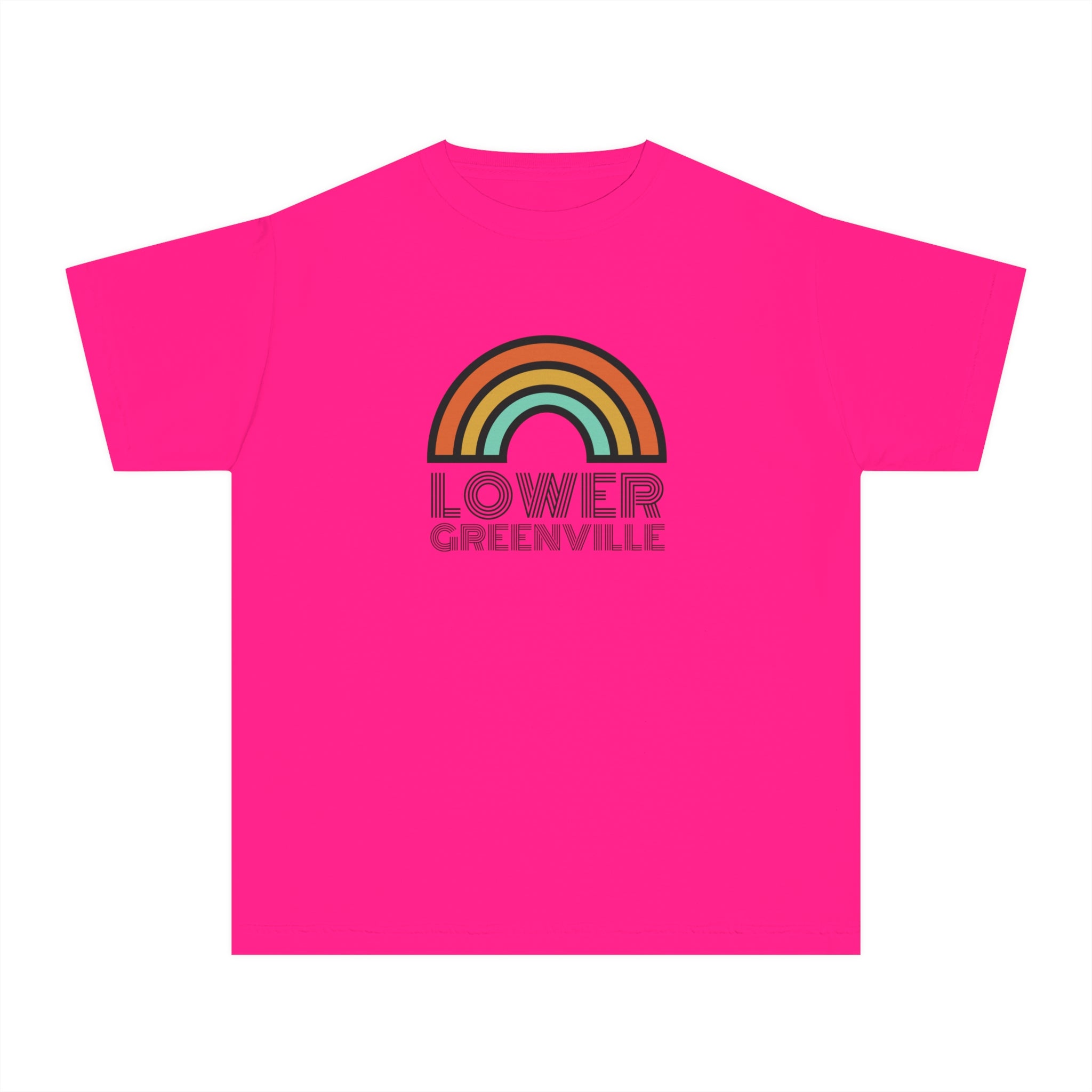 Rainbow Lower Greenville Youth T-shirt - Friends of Lower Greenville