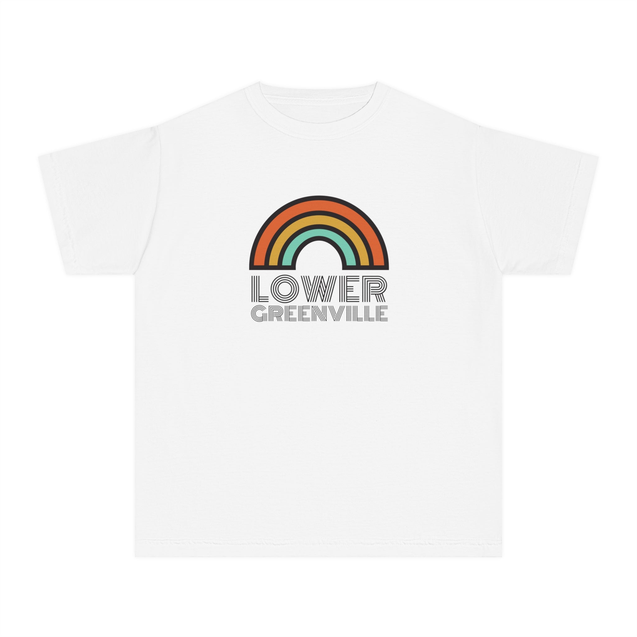 Rainbow Lower Greenville Youth T-shirt - Friends of Lower Greenville