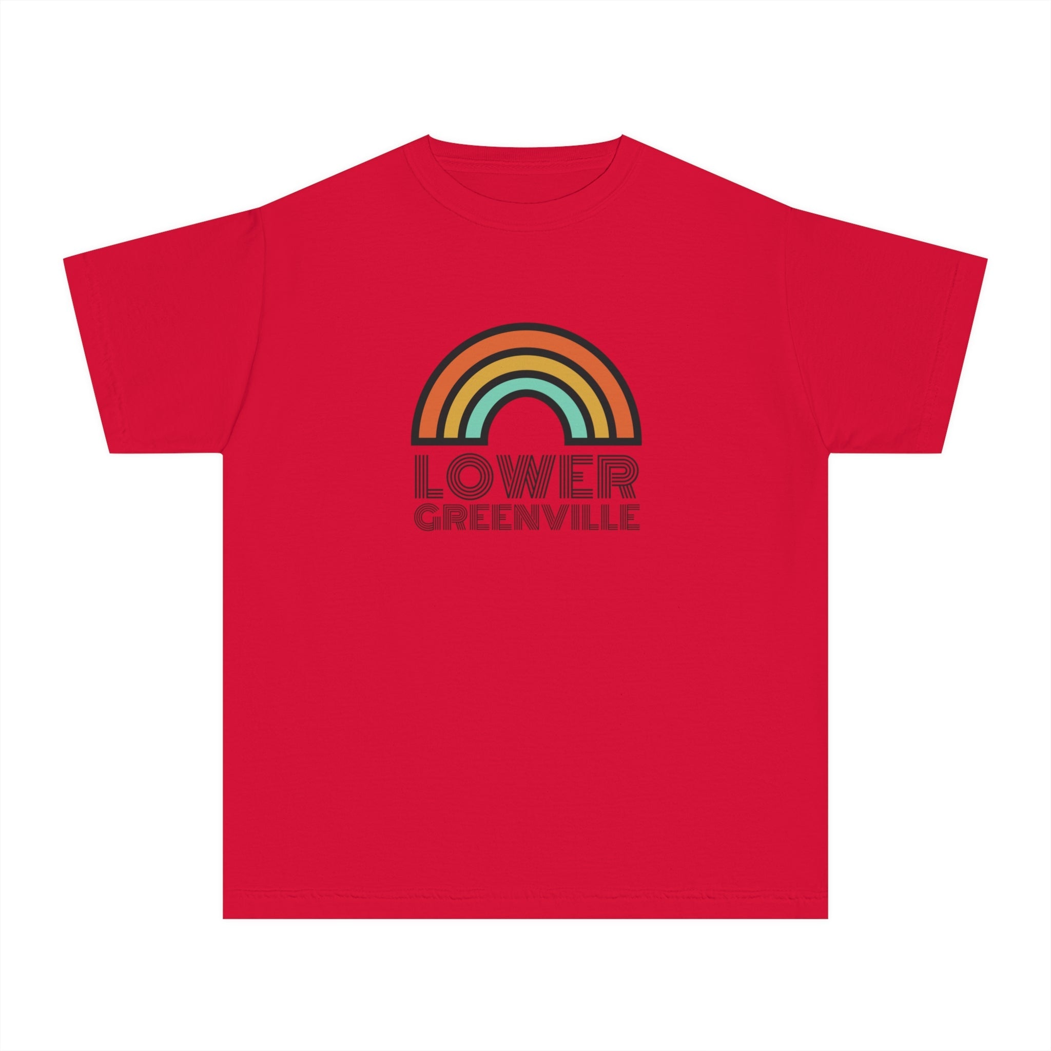 Rainbow Lower Greenville Youth T-shirt - Friends of Lower Greenville