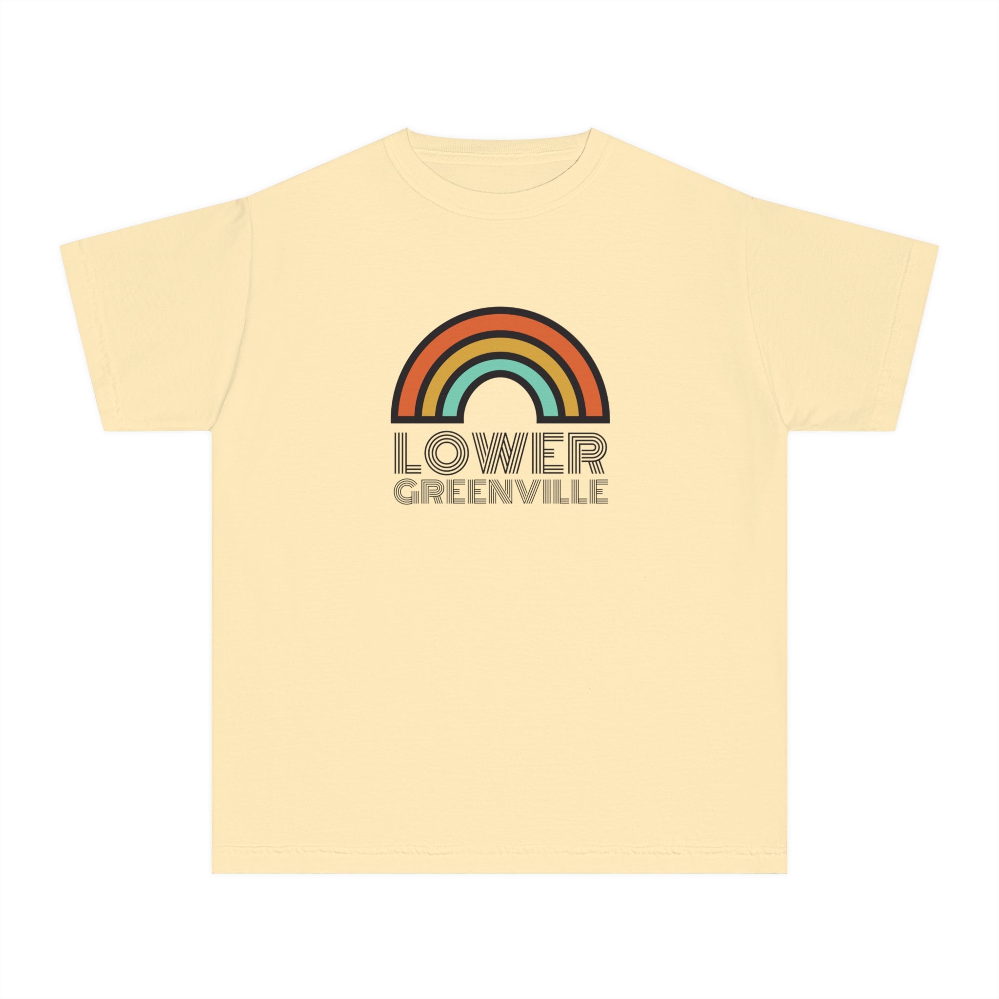 Rainbow Lower Greenville Youth T-shirt - Friends of Lower Greenville